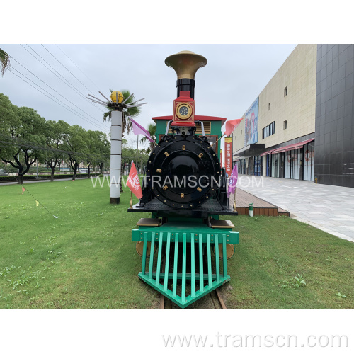 Outdoor Cartoon Train Amusement Electric Track Train